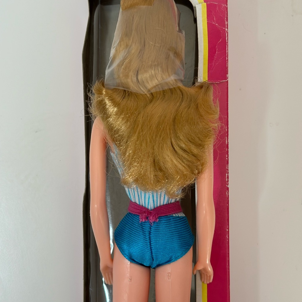 Vintage 1982 Barbie #5336 Blue Bathing Suit NIB Rare Foreign Edition - Picture 12 of 15